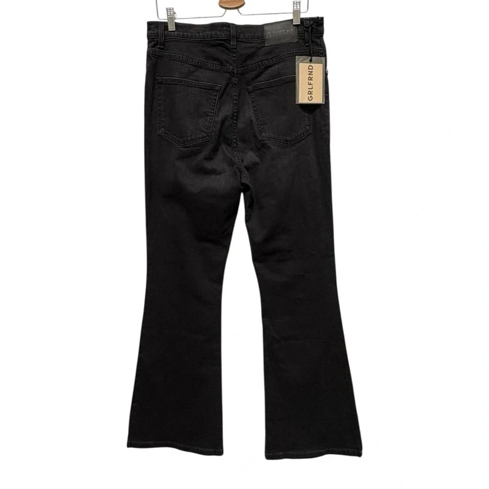NEW GRLFRND Rayssa High Rise Super Flare Jeans Size 31 - Picture 5 of 13